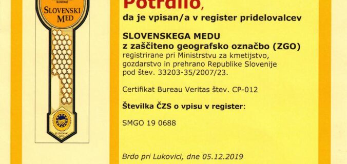 slovenski med